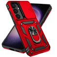 thumbnail image 3 of Estuche GANGXUN para Samsung Galaxy S24 Plus, soporte giratorio 360°, estilo mecánico y magnético, 3 of 5