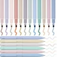 thumbnail image 4 of 18-Piece Bible Highlighters & Fineliner Pens Set: 12 Pastel + 6 Multicolor Fineliners, Quick-Dry No Bleed, Bible Journaling Supplies Study & Office Supplies, 4 of 7