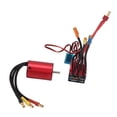 thumbnail image 4 of Kit ESC de motor sin escobillas de 3600 KV, 35 A, ESC sin escobillas para coche RC de 1/14 y 1/16, 4 of 14
