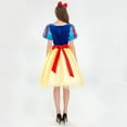 thumbnail image 4 of Women's Snow White Costumes Halloween Princess Costume Dress Up with Headband, 4 of 6
