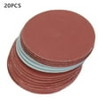 thumbnail image 2 of Patins de Ponçage, 20 Pcs Disques de Sable de 5 Pouces pour Meubles, Réparation Automobile, 2 of 8
