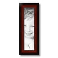 thumbnail image 2 of ArtToFrames 4x15" Matte mahogany Diploma Picture Frame, Brown Wood Poster Frame, with Regular Glass and 2 (FBPL-5108), 2 of 7