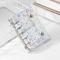 thumbnail image 7 of Sylvtty A6 Star Binder Cover Color-Changing PVC Notebook Cover with Reflective Design Transparent Spiral Planner Journal Sketchbook Accessories, 7 of 7