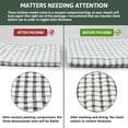 thumbnail image 6 of NOTIVIBE 12 Pack Cotton Kitchen Dish Cloths, 12 x 12 Inches Absorbent Cleaning Cloths, Soft Non-Scratch Dishwashing Towels, Reusable Quick Dry Dish Rags for Kitchen, Green, 6 of 7