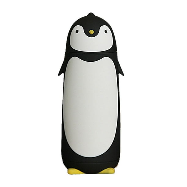 Botella de Agua Jadeshay Diseño de Pingüino 300 ml ABS PP Vidrio