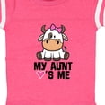 thumbnail image 4 of Inktastic My Aunt Loves Me Girl Cow Girls Baby Bodysuit, 4 of 5