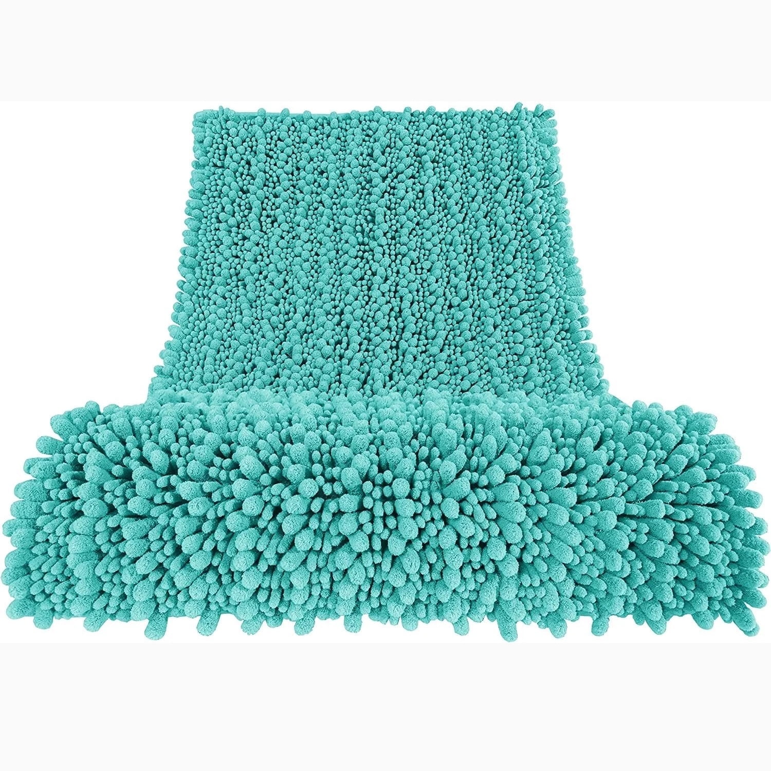 MK Gdledy Bathroom Rug Mat, Extra Soft Non Slip Absorbent Water Bath Rug, Quick Dry Machine Washable Chenille Shaggy Shower Mat, Bath Mat for Bathroom Floor