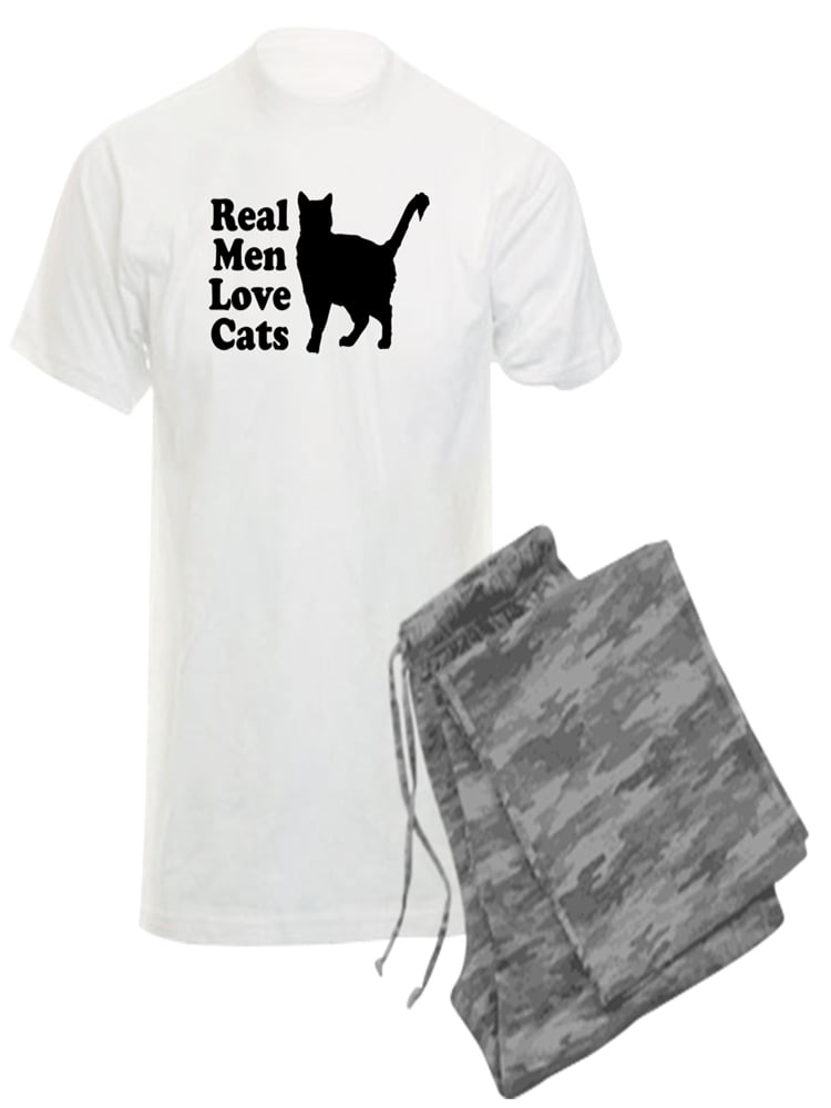 CafePress Real Men Love Cats Pajamas Pajama Set 