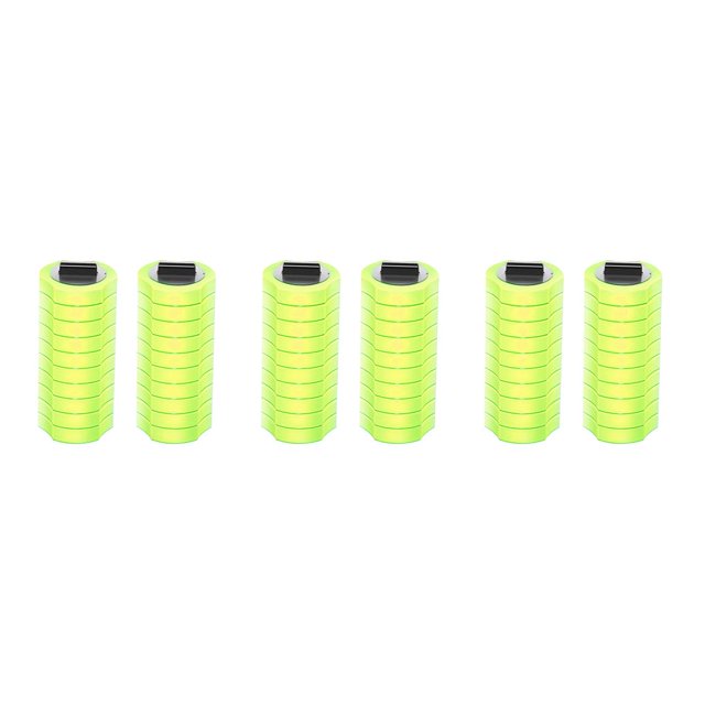 Naiovety Cabezales de cepillo de baño de 20 piezas cabezal de soporte de cepillo de de repuesto para el hogar para cocina de baño, 20 cabezales de cepillo con sabor a limón 3piezas