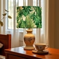 thumbnail image 6 of Linen Drum Lampshades Tropical leaves Monstera strelitzia palms Watercolor 13"x13"x10" Light Shade for Table Lamps Floor Lamp Shades Lampshade Replacement Assembly Required, 6 of 8