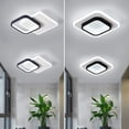 thumbnail image 5 of Lámpara de pasillo, luz de pasillo, luz de entrada escandinava simple, lámpara de techo para balcón, lámpara de pared para mesita de noche, 5 of 5
