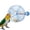 Blue, variant on Bird Creative Foraging System Wheel Seed Food Ball Rotate Training Toy for Small and Medium Parrots Parakeet Cockatiel Conure.