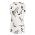 thumbnail image 3 of Eashery Women'S Tank Tops Womens Cap Sleeve Tank Tops Casual T-Shirt Loose Fit Basic Shirts White M, 3 of 4