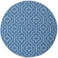 thumbnail image 4 of SAFAVIEH Montauk Raeyln Geometric Cotton Area Rug, Blue/Ivory, 3' x 5', 4 of 10