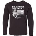 thumbnail image 3 of Inktastic Proud Military Nephew Red Friday Long Sleeve Youth T-Shirt, 3 of 5