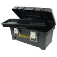 thumbnail image 2 of Homak Plastic Tool Box with Metal Latches, 16-Inch, Black, BK00216001, 2 of 3