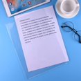thumbnail image 5 of 60 Pcs A4 Clear Plastic File Folders A4 Cut Flush Wallets, 5 of 5