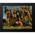 thumbnail image 2 of Domenichino 18x15 Black Modern Framed Museum Art Print Titled - The Way to Calvary, 2 of 5
