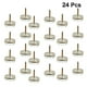 thumbnail image 3 of 24 piezas de almohadillas de plástico gruesas para patas de muebles, antideslizantes y transparentes., 3 of 7