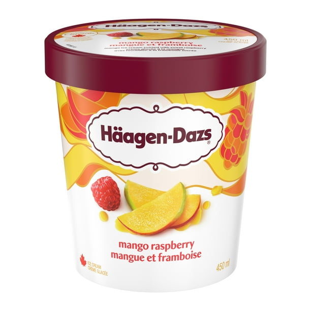 HAAGENDAZS Mango Raspberry Ice Cream 450 mL Walmart.ca