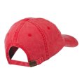 thumbnail image 4 of Fishing Floating Jig Embroidered Washed Cap - Red OSFM, 4 of 5