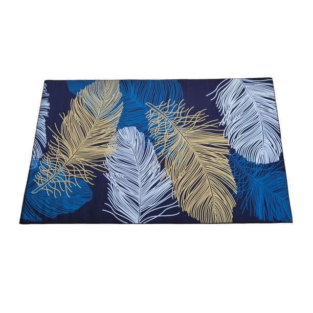 Tapete Decorativo para Sala Estilo Nórdico ilios innova Plumas Vintage 200x300cm