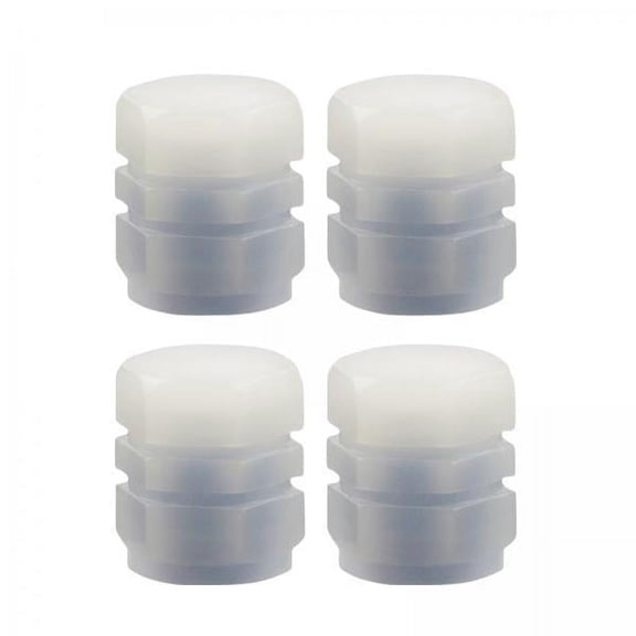Dickly 3xSet of 4 Glowing Tire Valve Stem Cover Universal Tyre Accessories Blue 3 Pcs