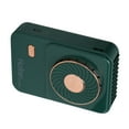thumbnail image 3 of Ventilador eléctrico ajustable de 3 engranajes, ventilador portátil de mano para colgar en el cuello, carga USB para exteriores, verde, 3 of 14
