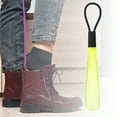 thumbnail image 2 of Unique Bargains 1 Pc Clear Style Hangable Shoe Horn for Shoe 11.61"x1.5" Yellow, 2 of 6