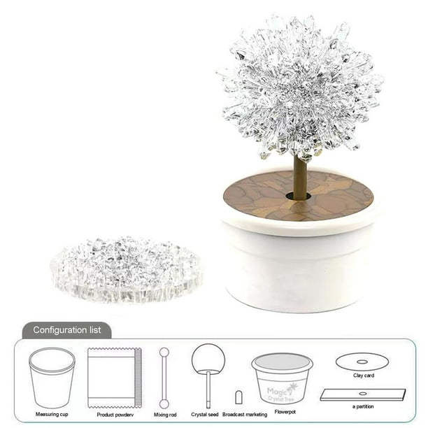 Fiudx Ofertas Flash Del Día Solo En Línea Árbol En Crecimiento De Cristal, Regalo Experimental De Ciencia Para Niños, Juguete Experimental De Ciencia Química