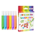 thumbnail image 2 of DLMCUH 6Pcs Popcorn Pens Puffy 3D Bubble Puffy Pens DIY Art Craft Pens Heat Expandable Raised Texture Markers for Classroom Projects Classroom Art Activities, 2 of 9