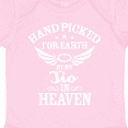 thumbnail image 4 of Inktastic Handpicked for Earth by My Tio in Heaven with Angel Wings Boys or Girls Baby Bodysuit, 4 of 5
