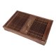 thumbnail image 5 of Tea Talent Tipo Depósito Y Drenaje Bandeja De Té De Maciza Caja De Bandeja Para Servir Mesa De Té Gongfu, 21,2 X 13,4 X 2,36 Pulgadas Con Cuatro Esquinas Piezas De Cobre, 5 of 7