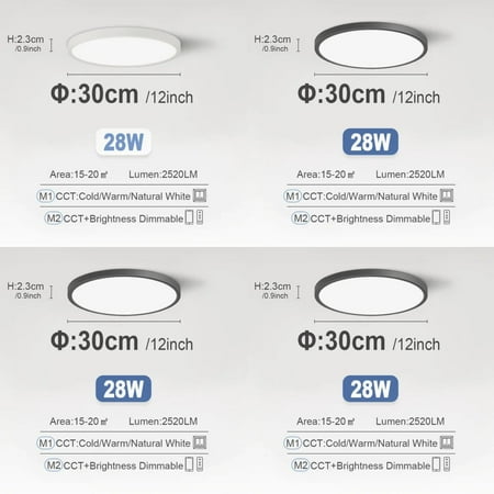 

DUFDIEJ Modern chic and ultrathin smart ceiling lamp - Luxurious and sophisticated elegant lighting fixture for bedroom living room kitchen and hallway - Elegant lustre lights for ch