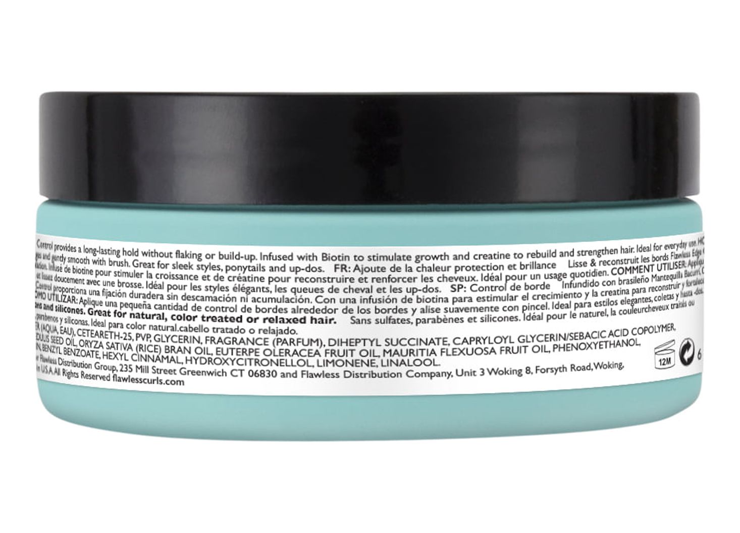 Flawless by Gabrielle Union Edge Control Hair Styling Cream, 2.25 OZ - image 5 of 7