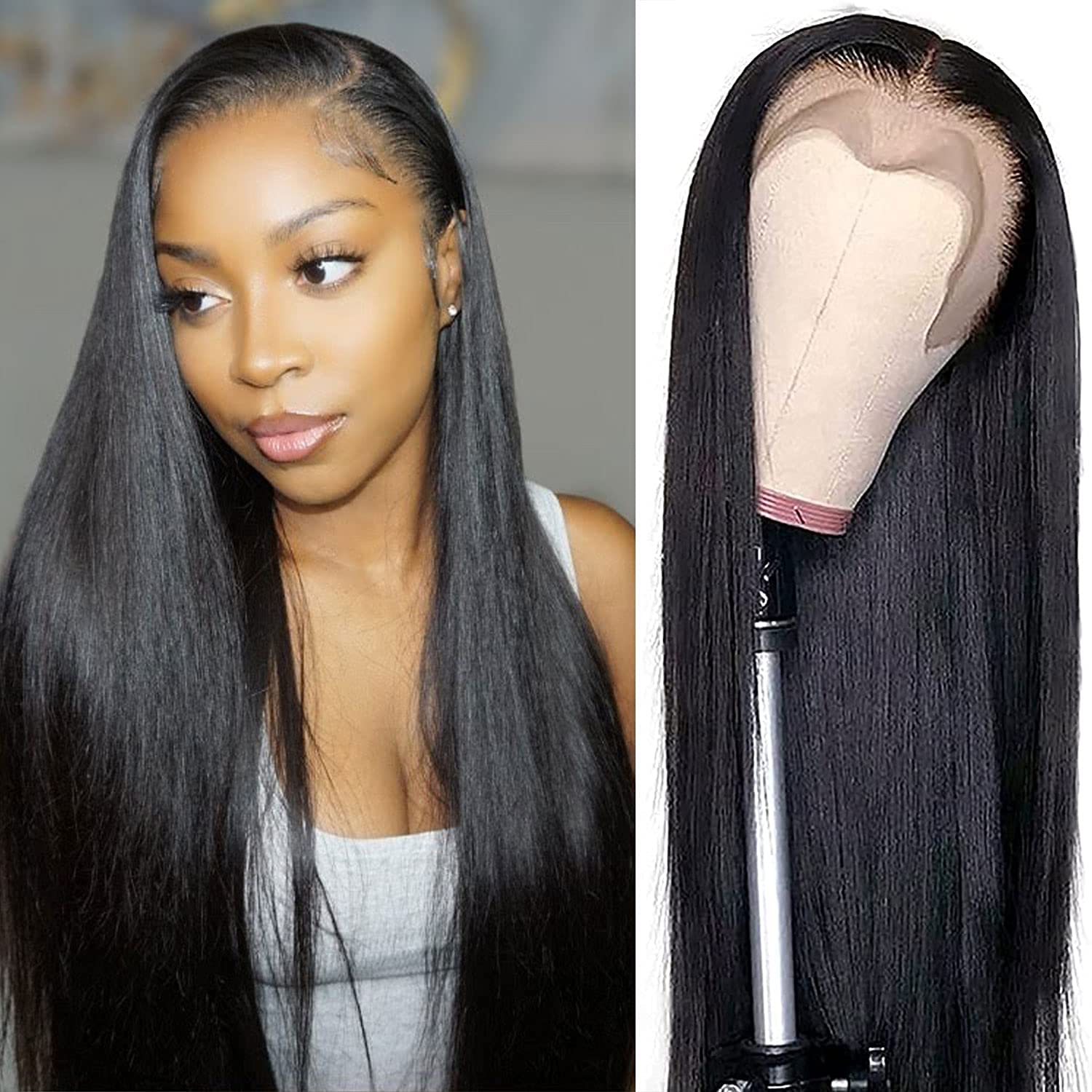 16 inch lace front wig