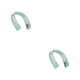 thumbnail image 3 of Naiovety Ventilador de cuello colgante USB portátil Mini pantalla digital Dispositivo de enfriamiento Al aire libre Interior Hogar Escuela Verde 2Conjunto, 3 of 6