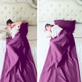 thumbnail image 6 of YIFAEUX Sleeping Bag with Pillowcase Super Soft Wear Resistant Waterproof Non-Fading Lightweight Foldable Travel Sheet, 6 of 6