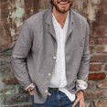 thumbnail image 4 of Chaqueta De Traje Para Hombre, Agradable A La Piel, Cómoda, Informal, Chaqueta De Traje Superior, Versátil, De Un Solo Pecho, Transpirable Para Viajes Y Fiestas ANGGREK Otros, 4 of 6