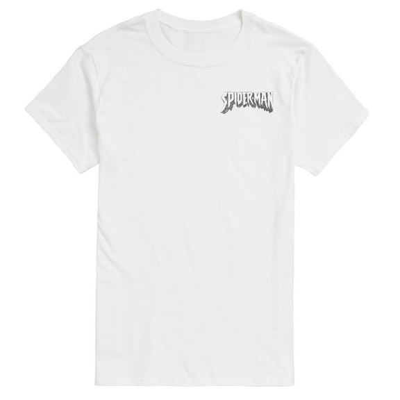 Marvel Spider-Man - Web Slinging Comic - Men's Short Sleeve Graphic T-Shirt