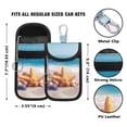thumbnail image 6 of WIRESTER Faraday Bag For Key Fob RFID Blocking, Car RFID Signal Blocking Key Fob Protector, Double-Layers of Shielding Anti-Theft Pouch - Seashells On The Beach, 6 of 6