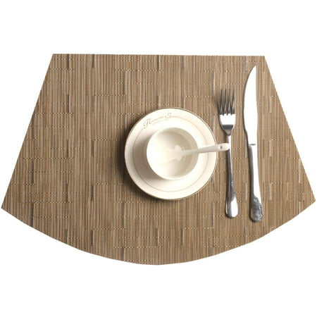 Set Of 7 Round Table Placemats 13 Inch, Wedge Placemats For Round Table Canada