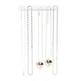 thumbnail image 7 of Jewelry Organizer Wall, Jewelry Wall Hook Hanging Display, Jewelry Holder Organizer Hanging Display Jewelry Hook Holder for Necklace Ring Earrings, 7 of 7