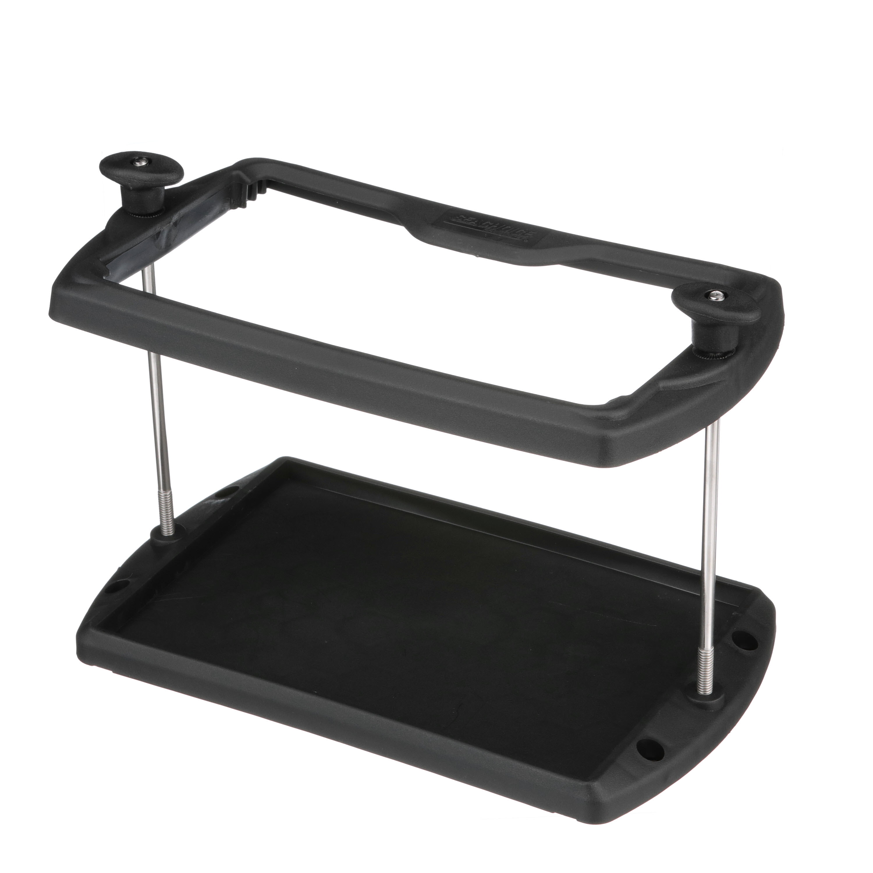 Marine Boat Premium Group 27 Battery Tray Box Stainless Hold Down Rods 21981