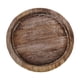 thumbnail image 2 of Bandeja decorativa redonda de madera para servir, organizador de mostrador de baño de madera A, 2 of 9