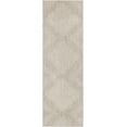 thumbnail image 2 of Unique Loom Outdoor Modern Collection Area Rug - Tambor (2' 7" x 8' Runner Gray/Ivory), 2 of 6