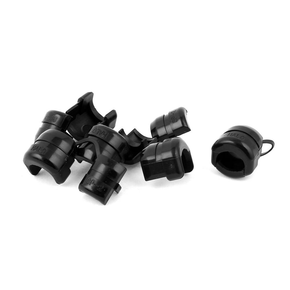 5PCS 1215mm Power Cord Wire Strain Relief Bushing Fender Grommet Clamp
