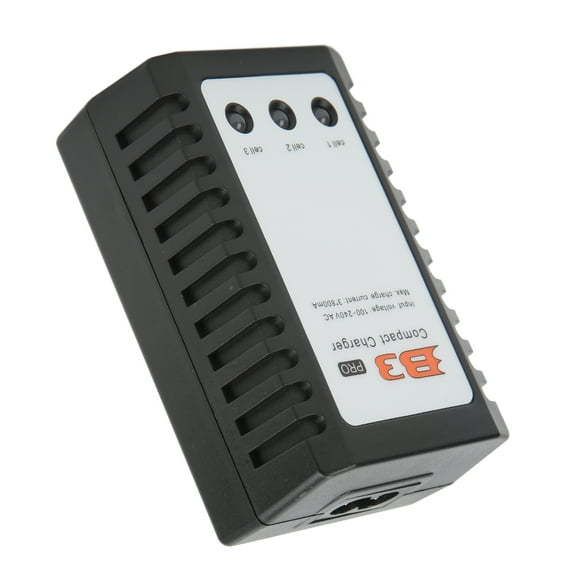 Cargador De Batería De Litio, 2-3 Celdas 110-240 V Compact De Diseño De Alimentación De Diseño De Una Pieza Para El Cargador IMAX B3