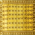 thumbnail image 1 of Ahgly Company Indoor Square Persian Yellow Traditional Area Rugs, 6' Square, 1 of 4