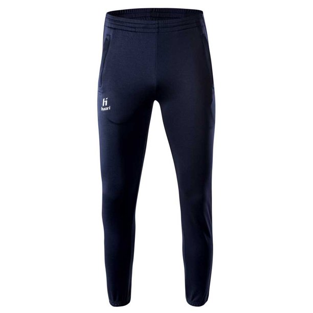 Huari - Pantalones de Chándal Ziptos para Hombre (Zafiro Oscuro)